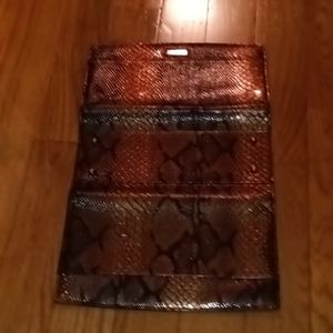 Brown pattern metallic miche classic cover